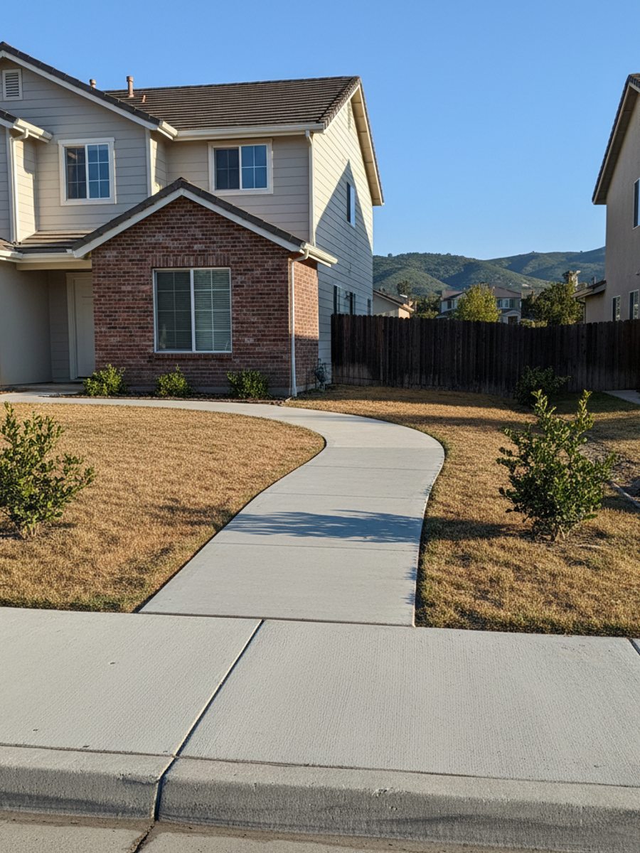 Concrete Repair completed by Valley Concrete Co in Anaheim, CA